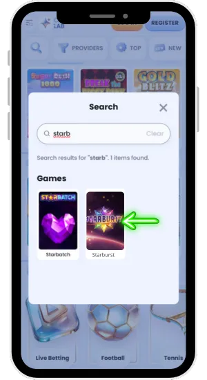 search starburst
